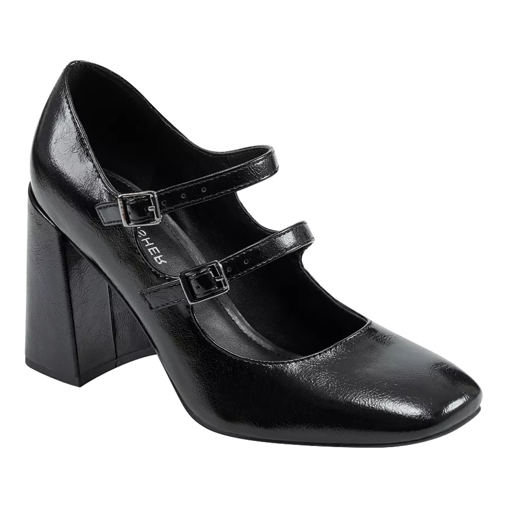 Marc Fisher Charisy Black Mary Jane Heels